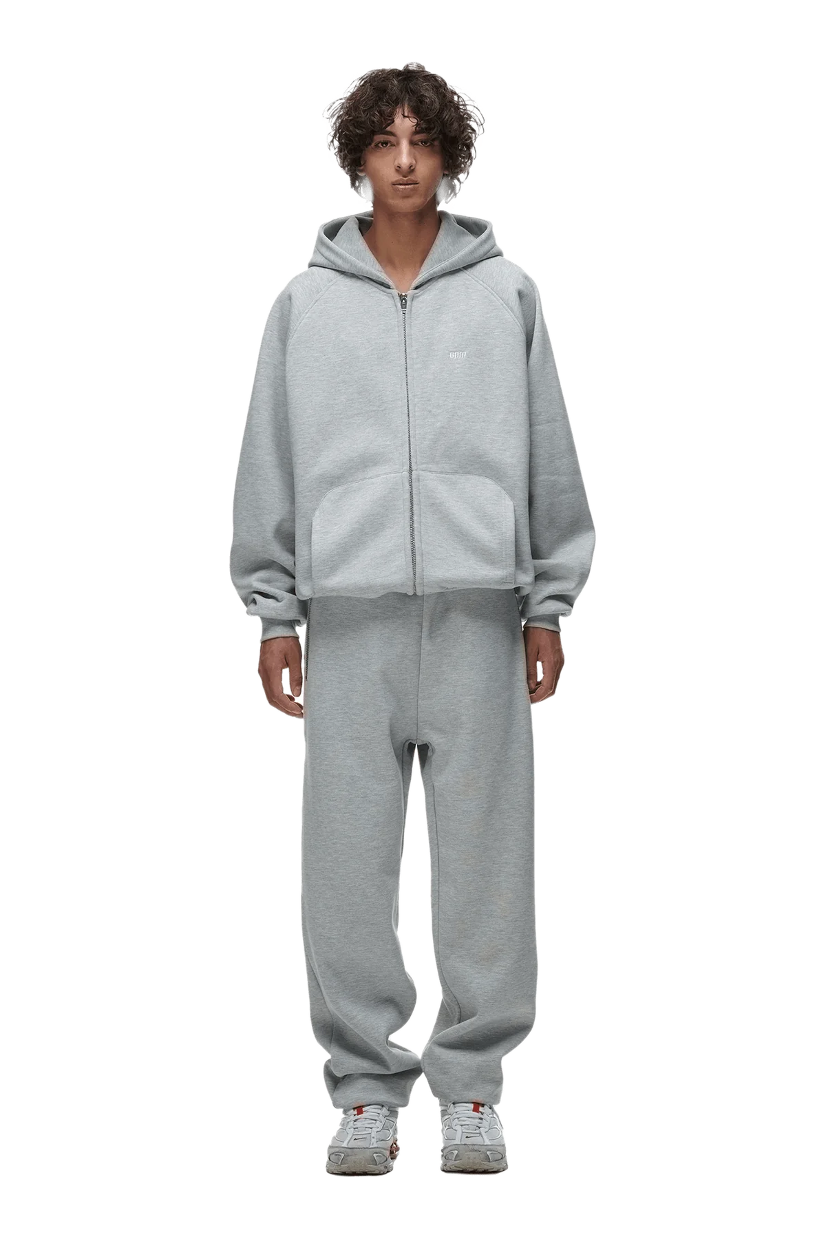 ZIP HOODIE GREY