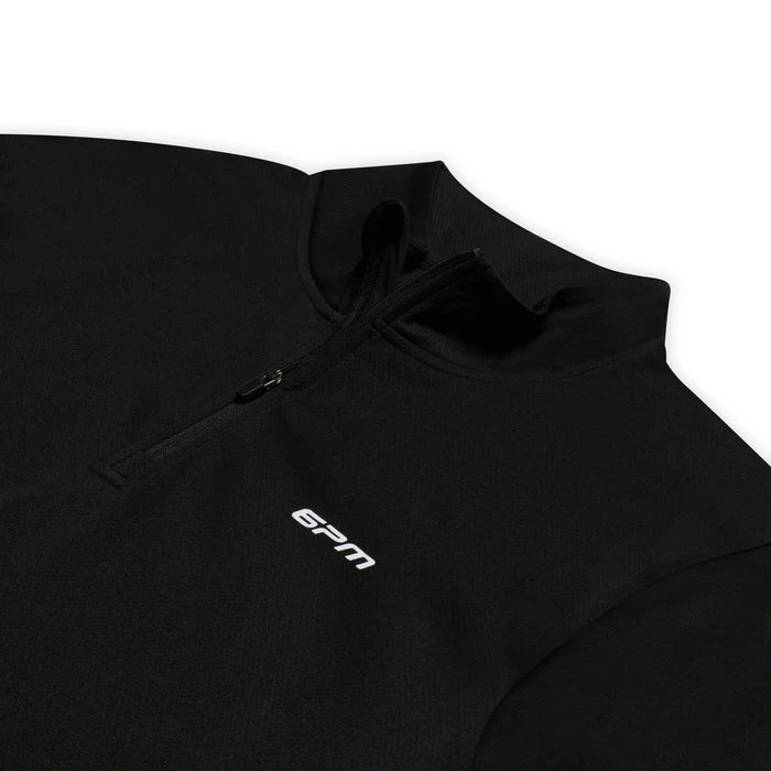 6PM SPORTS HALF-ZIP BLACK