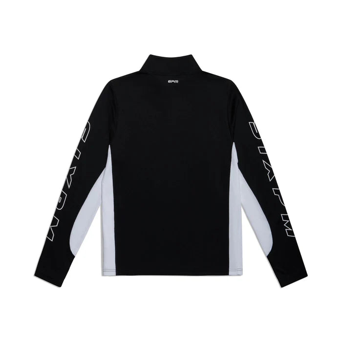 6PM SPORTS HALF-ZIP BLACK