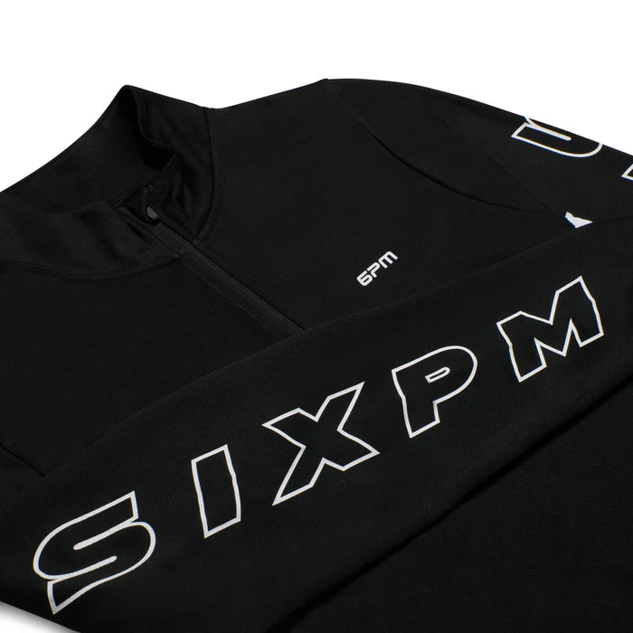 6PM SPORTS HALF-ZIP BLACK