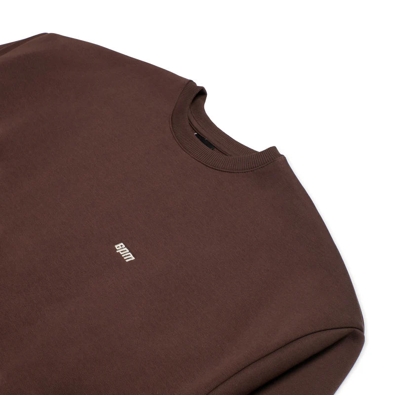CREWNECK CHOCOLATE BROWN
