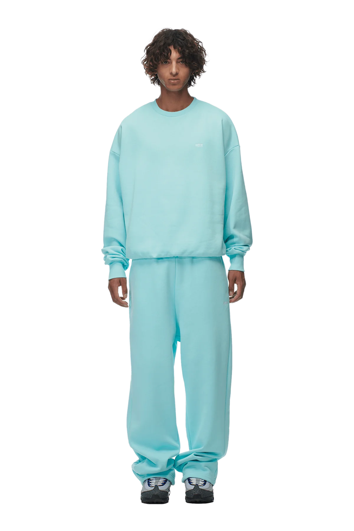 CREWNECK TURQUOISE