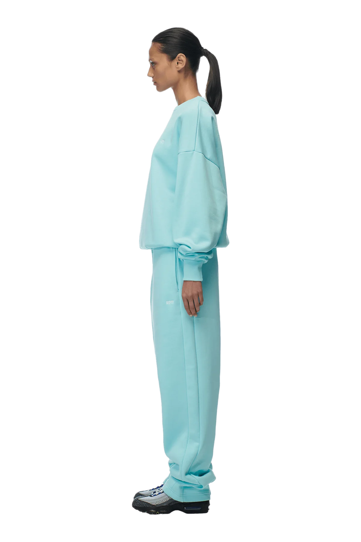 CREWNECK TURQUOISE