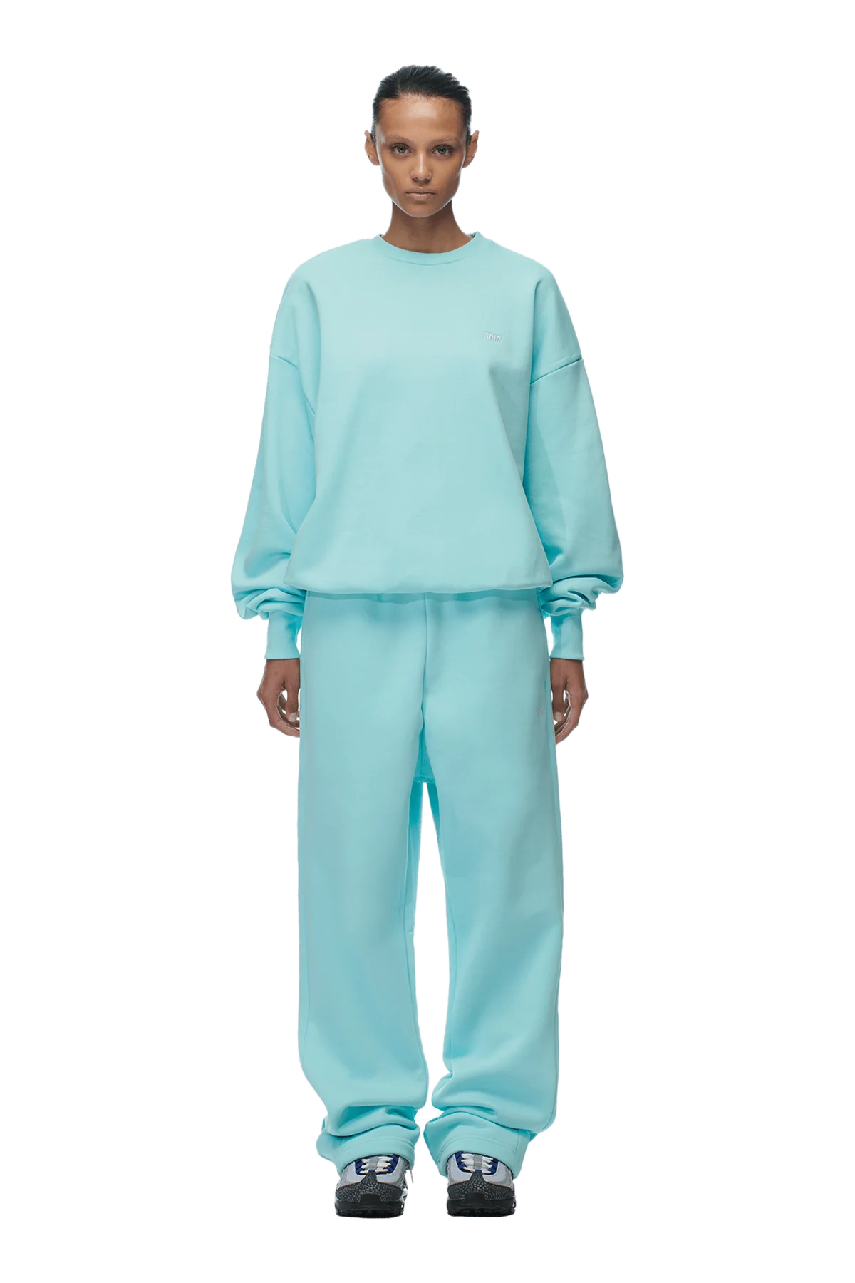 CREWNECK TURQUOISE