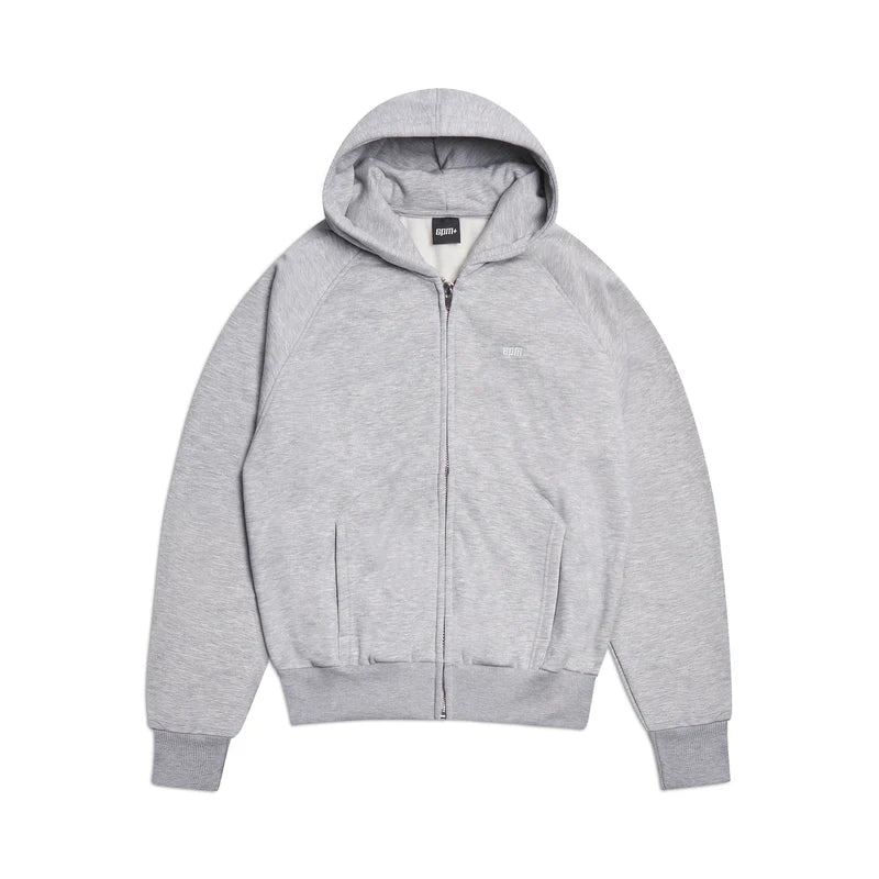 ZIP HOODIE GREY