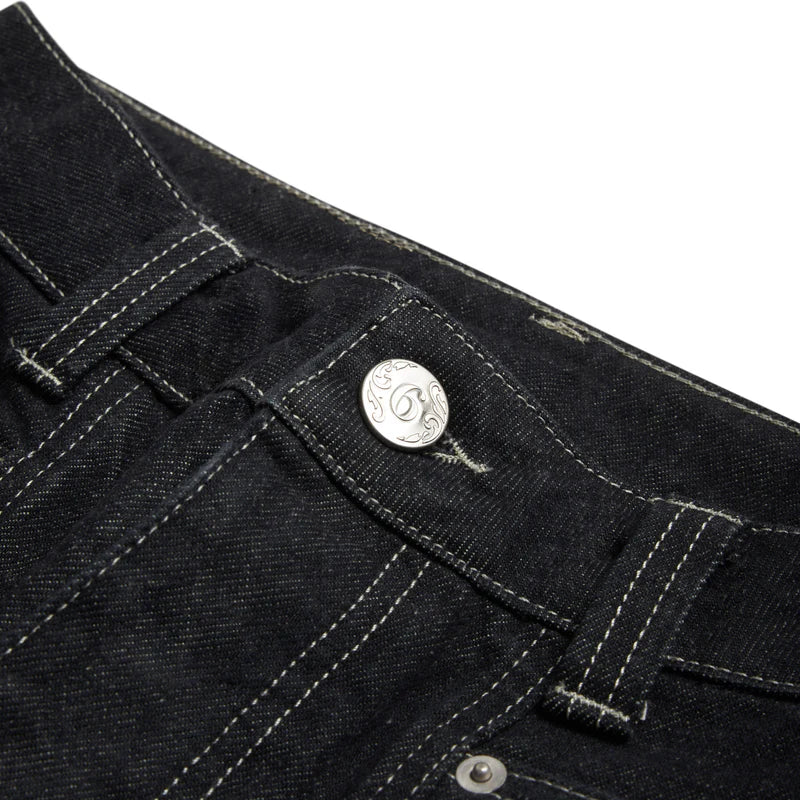 TYPE 6 DENIM BLACK RAW