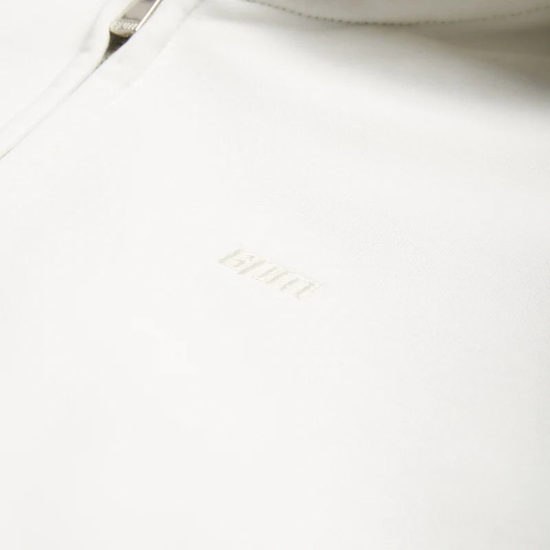 WAFFLE LINED ZIP HOODIE COCONUT WHITE