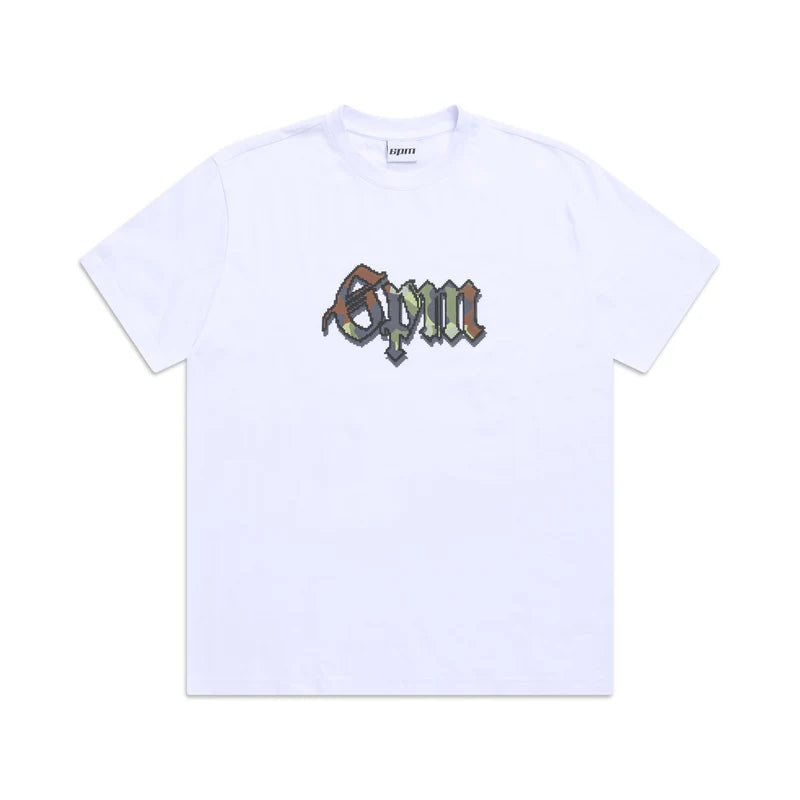 OLD ENGLISH CAMO TEE WHITE