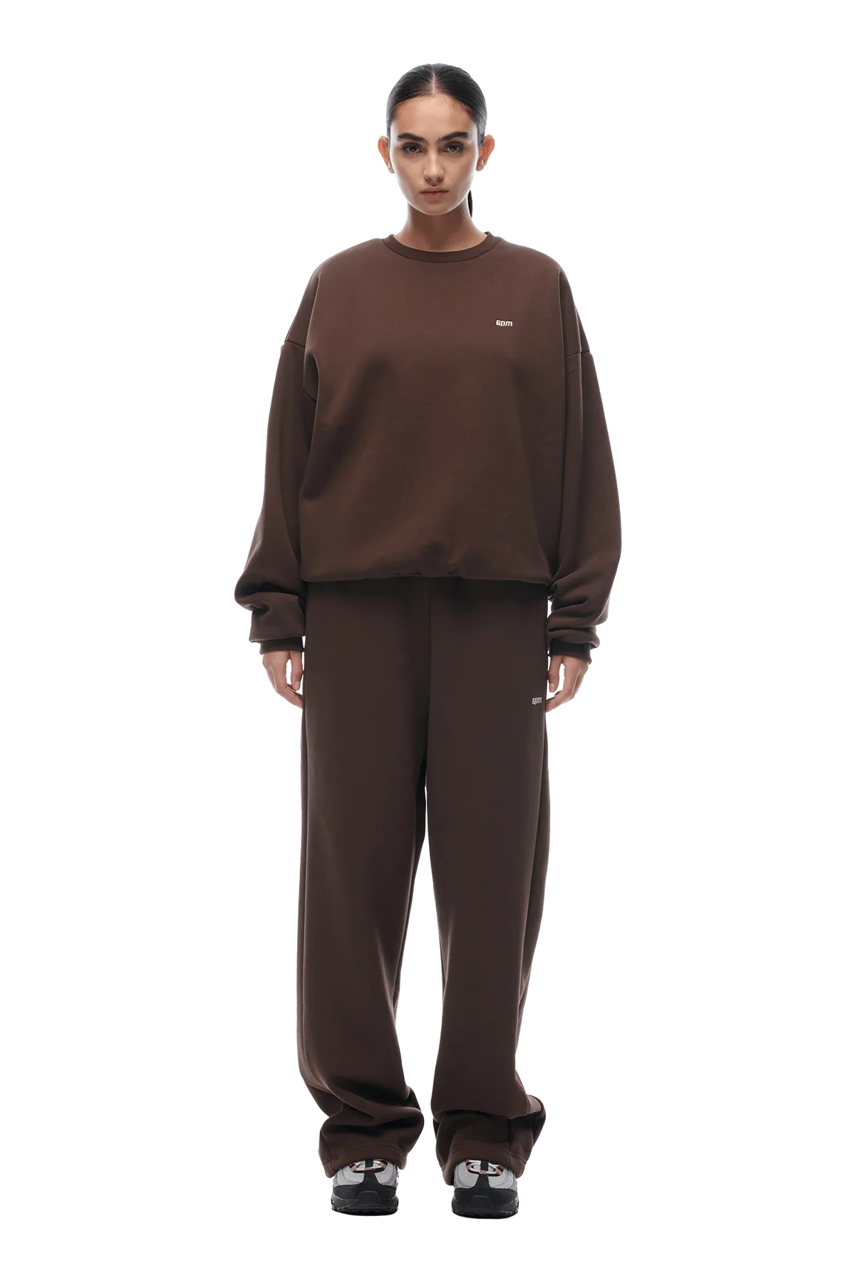 CREWNECK CHOCOLATE BROWN