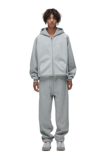 ZIP HOODIE GREY