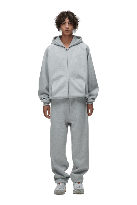 ZIP HOODIE GREY