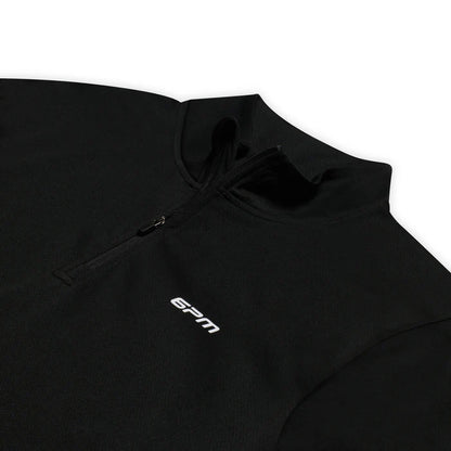 6PM SPORTS HALF-ZIP BLACK