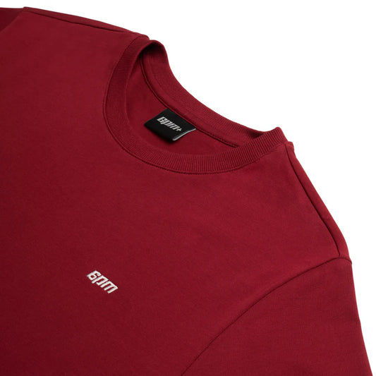 T-SHIRT WINE RED
