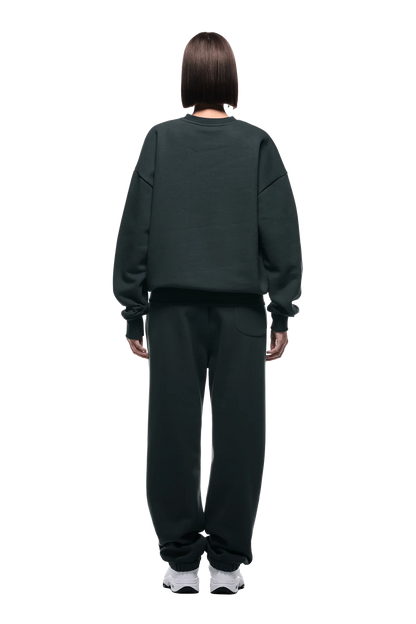 CREWNECK DARK EMERALD
