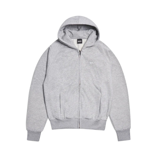 ZIP HOODIE LIGHT GREY