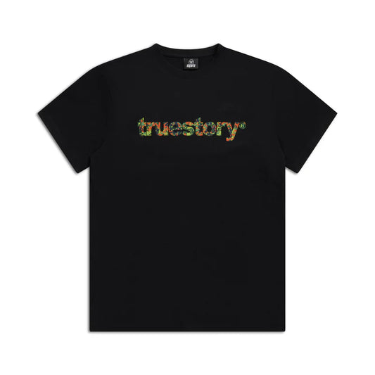TRUE STORY T-SHIRT BLACK