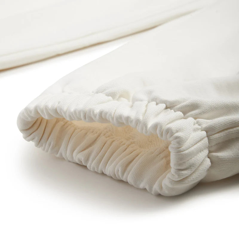 SUPER WIDE JOGGER COCONUT WHITE