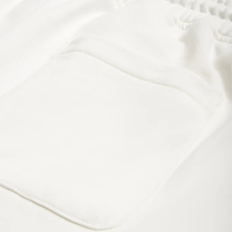 SUPER WIDE JOGGER COCONUT WHITE