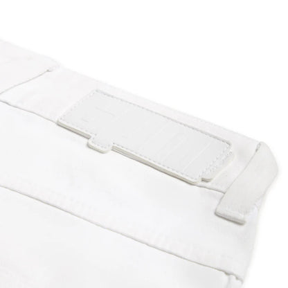WAX COATED DENIM WHITE