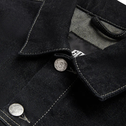 TYPE 6 DENIM JACKET BLACK RAW