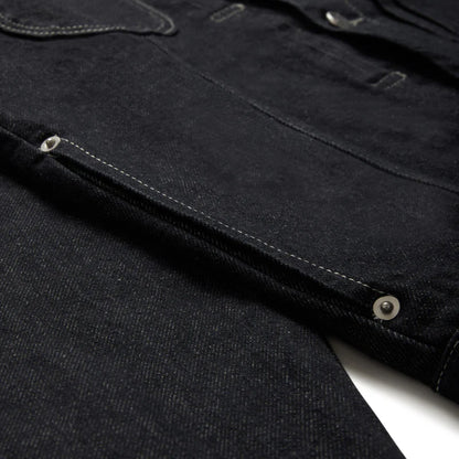 TYPE 6 DENIM JACKET BLACK RAW