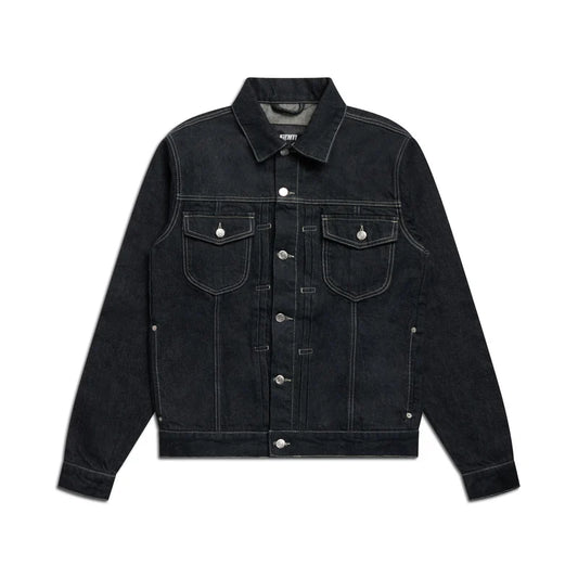 TYPE 6 DENIM JACKET BLACK RAW